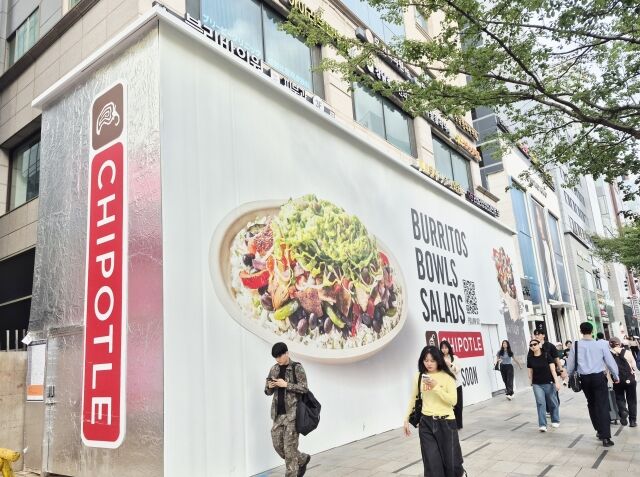 강남대로 423 한승빌딩 1층에 1호점을 열고 국내 시장에 첫발을 내딛는 치폴레. /방금숙 기자