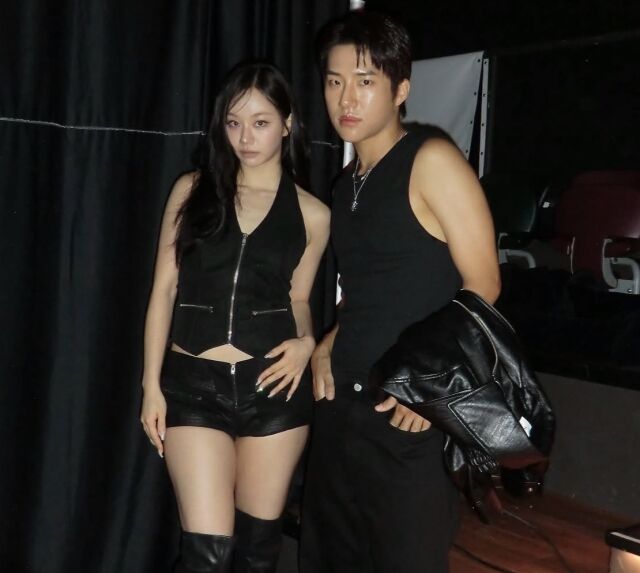 혜리(왼쪽)와 우태 /소셜미디어