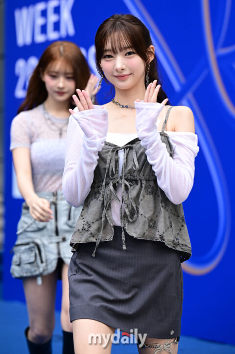 [MD포토] 힛지스 혜린 '사랑스러운 눈빛 맞춤'