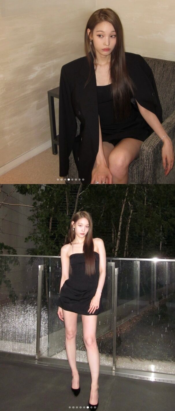 그룹 올데이 프로젝트(All Day Project) 애니가 고혹적인 비주얼과 범접할 수 없는 아우라를 과시하며 이목을 집중시켰다./애니 소셜미디어