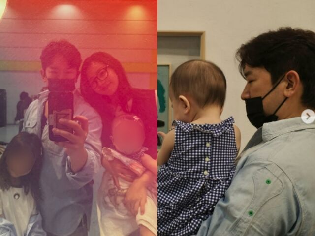 이민우 가족./이아미 인스타그램