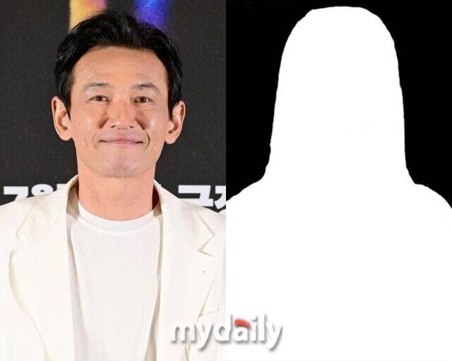 배우 황정민, 기사 이해를 돕기 위한 여성 실루엣./마이데일리