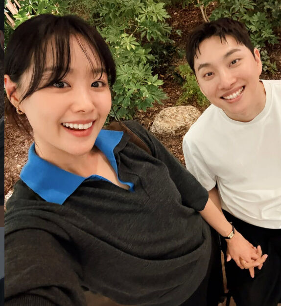 송지은, 박위./소셜미디어