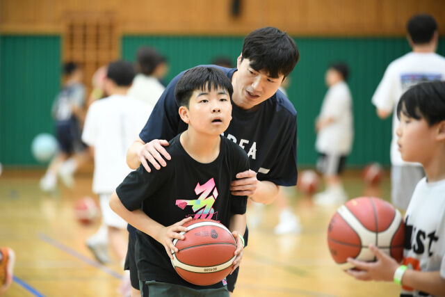 2025년 1차 농구캠프 모습./대한민국농구협회 제공