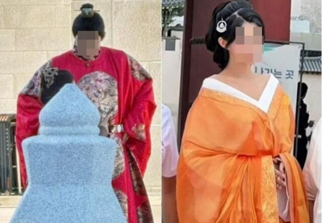 경복궁의 중국인들./서경덕 소셜미디어