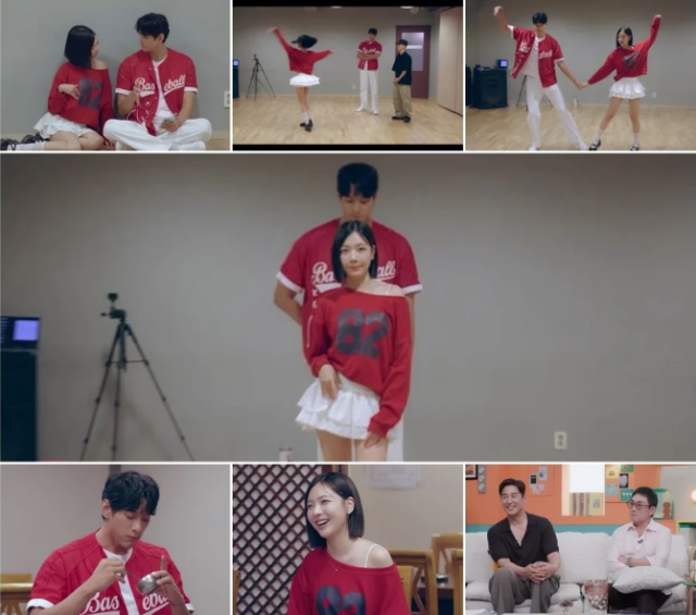 채널A '신랑수업2'에서 김요한(41)과 오연희(30)가 댄스 학원 데이트를 즐기며 한층 과감해진 스킨십으로 안방극장을 뜨겁게 달군다. /채널A '신랑수업2'