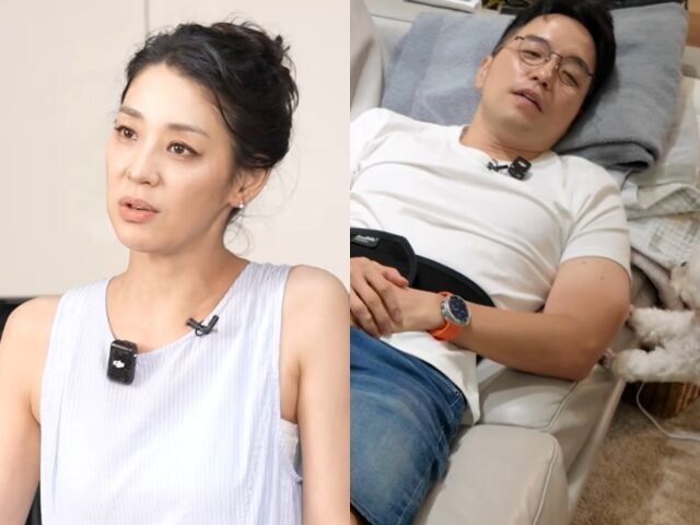 한고은과 남편./유튜브 채널 '고은언니 한고은'