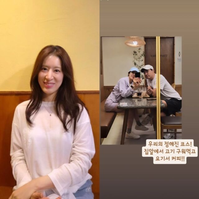 가정의학과 전문의 민혜연, 민혜연과 배우 주진모./민혜연 소셜미디어