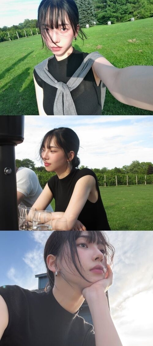 그룹 에스파 멤버 카리나가 월드투어 중 맞이한 일상을 전했다. / 카리나 소셜미디어