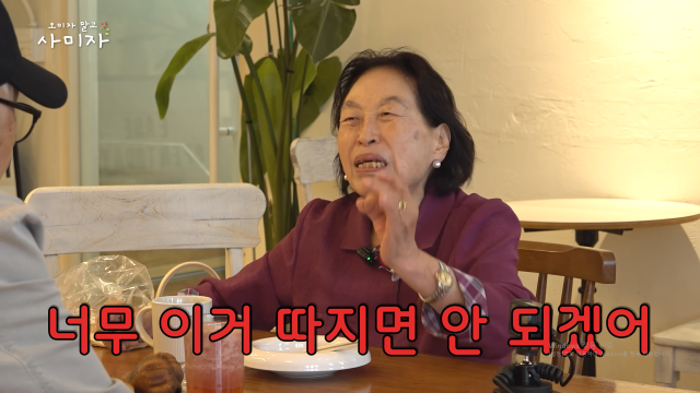 배우 전원주가 유튜브를 중단한 이유를 밝혔다. / 유튜브 '오미자 말고 사미자' 