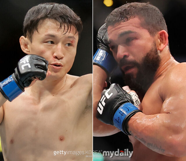 최두호(왼쪽)가 20일 핏불과 격돌한다. /게티이미지코리아