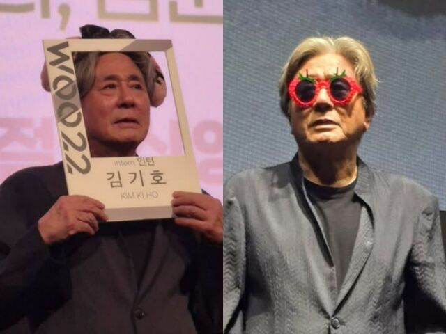 최민식 '인턴' 무대인사./워너브러더스코리아 공식 인스타그램