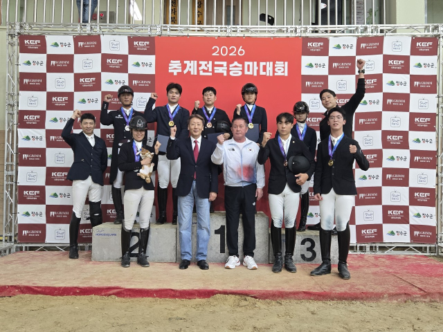 양승우는 '2026년 추계 전국승마대회’ 마장마술 C Class 중등부에 출전해 1위에 올랐다. 해당 대회는 장애인·비장애인 선수 구분 없이 통합 대회로 치러졌다./서울특별시장애인승마협회 제공