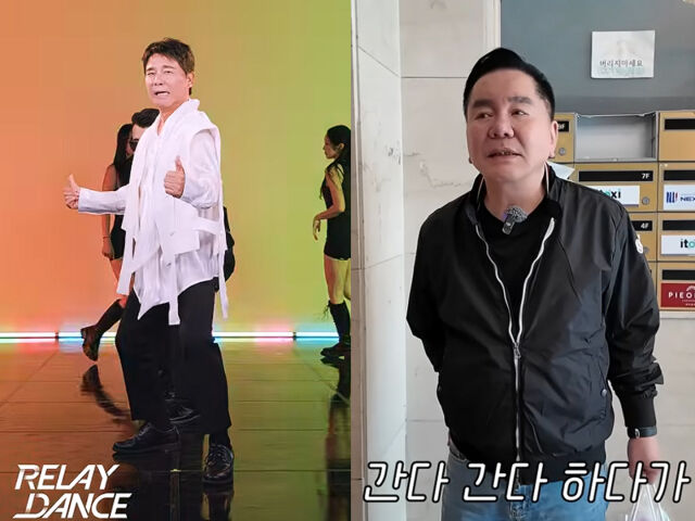 임창정이 신곡을 낸 가운데 심형래와 닮았다는 의견이 나왔다. / (왼쪽) 'M2', (오른쪽) '영구TV'