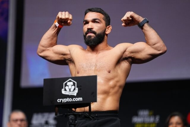 계체 행사에 참가한 핏불. /UFC 제공