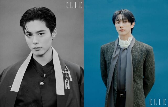 배우 박보검, 배우 진영./엘르코리아