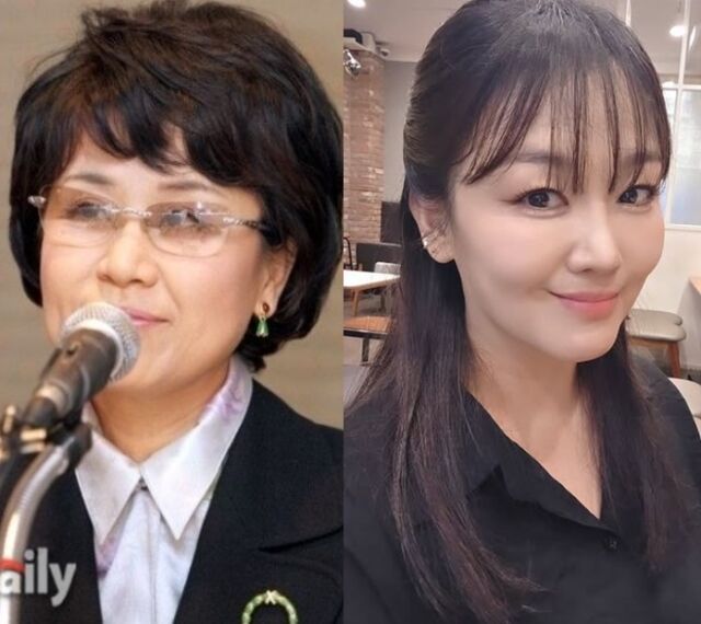 가수 심수봉이 54세 연하 후배 김다현을 향한 공개 비판으로 사과한 가운데, 과거 또 다른 후배 정미애를 두고도 유사한 발언을 했다는 목격담이 재조명되며 후폭풍이 이어지고 있다./마이데일리, 정미애 소셜미디어