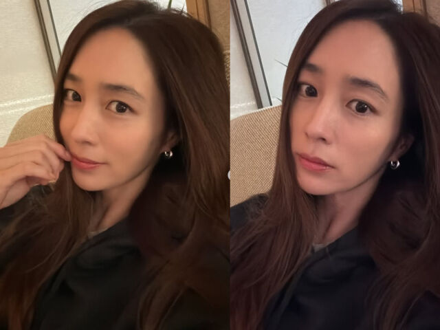이민정이 추석을 맞아 셀카를 올렸다. / 이민정 소셜미디어