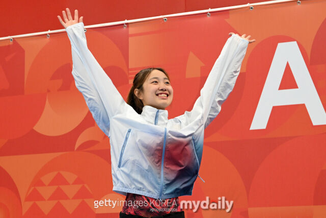 한국 대표팀 수영 선수 박시은./게티이미지코리아