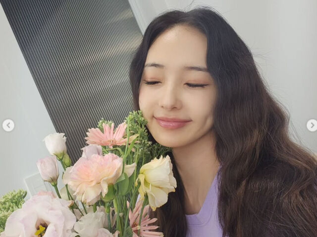 한채영이 과거와 다른 분위기를 보여줬다. / 한채영 소셜미디어