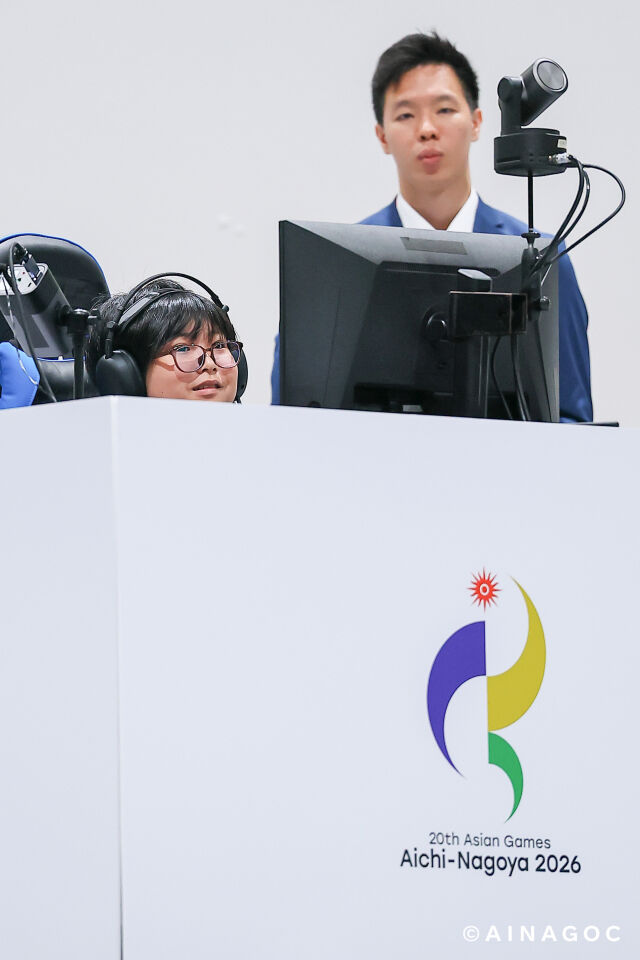 아시안게임 새 역사를 쓴 아시안게임 뿌요뿌요 챔피언 구리하라 유키./2026 아이치·나고야 아시안게임 조직위 제공