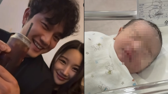 정유성은 지난 29일 자신의 SNS를 통해 “오랜만에 소식 전해드린다”며 “그간 조용히 만나온 사람과 함께 가정을 이루게 됐다”고 직접 알렸다. 이와 함께 서진용과의 다정한 투샷은 물론, 혼인신고서와 갓 태어난 딸의 사진을 게시해 눈길을 끌었다./정유성 소셜미디어