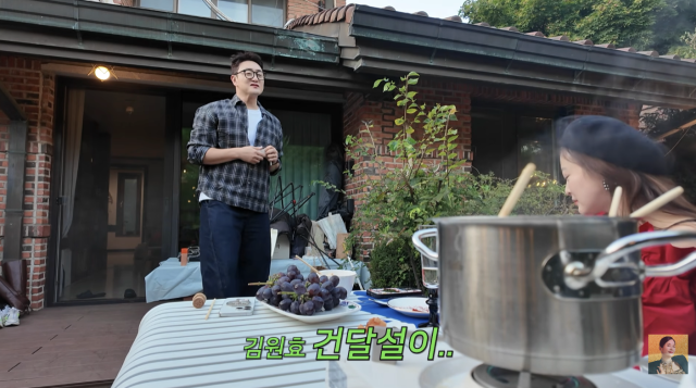 김원효가 개그맨 데뷔 전 부산 나이트클럽에서 호객 일을 했던 이색 과거를 털어놨다. / 유튜브 채널 'A급 장영란'