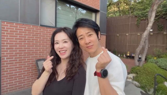 배우 하희라와 최수종./하희라 소셜미디어