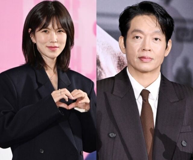 배우 공민정(왼쪽)이 최근 티빙 오리지널 '써닝야구단' 출연을 확정짓고 연출을 맡은 민진기 감독과 연이어 호흡을 맞추게 됐다./공민정 소셜미디어, 마이데일리