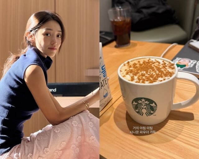 가수 임창정의 아내 서하얀, 서하얀이 게재한 사진./서하얀 소셜미디어