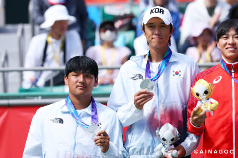'무려 12년' 한국 자존심 살렸다, 테니스 사랑하는 두 남자 해냈다&hellip;"간절하게 오늘만 바라봤습니다" "나의 은인 감사합니다" [MD나고야]