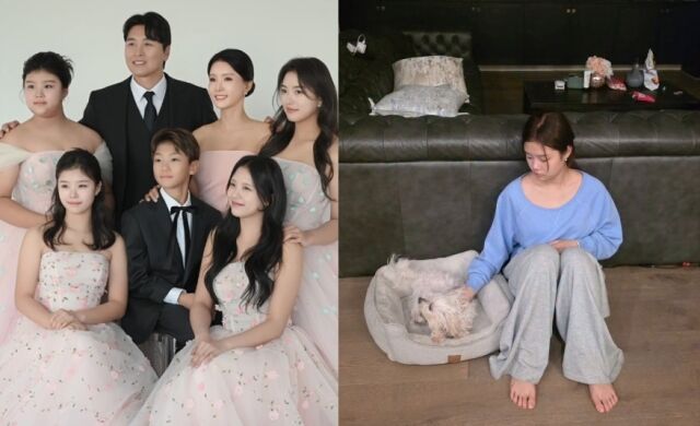 전 축구선수 이동국의 아내 이수진 씨가 셋째 딸 설아 양의 미국 중학교 입학 소식을 알리며, 뿔뿔이 흩어진 가족들로 인한 솔직하고 복잡한 심경을 털어놨다./이수진 소셜미디어