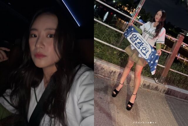 조현아는 지난 3일 자신의 SNS에 "건국대학교 축제 어반자카파. 일감연 즐거웠습니다"라는 글과 함께 무대 뒤 및 일상 모습이 담긴 여러 장의 사진을 게재했다. /조현아 소셜미디어