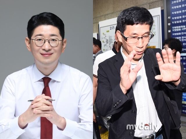주진우 의원, 진중권./소셜미디어, 마이데일리