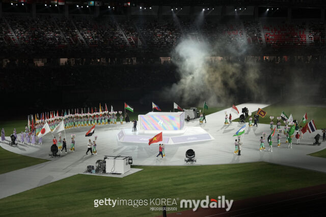 2026 아이치-나고야 아시안게임 폐회식 장면./게티이미지코리아