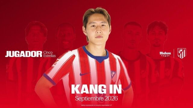 이강인이 2026-27시즌 아틀레티코 마드리드 9월 이달의 선수상을 수상했다./마오우 제공