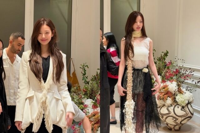 아이브 멤버 장원영이 파리 패션쇼 비하인드 사진을 대거 풀었다. / 장원영 소셜미디어