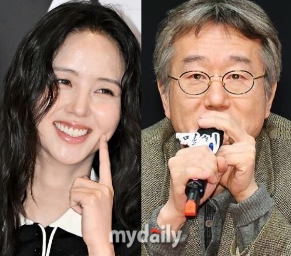 배우 김소현(왼쪽), 고 안판석 감독 / 마이데일리