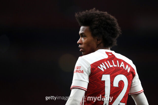 윌리안이 첼시를 떠나 아스널로 이적한 것이 실수였다고 고백했다./게티이미지코리아