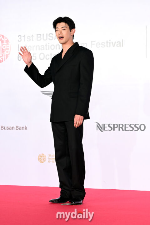[MD포토] 제31회 부산국제영화제 참석한 에릭남