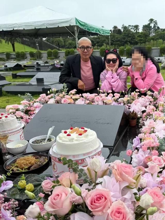 故 서희원이 48번째 생일을 맞은 가운데, 남편 구준엽이 아내의 묘소를 찾아 변함없는 그리움을 드러냈다. / 서희제 SNS