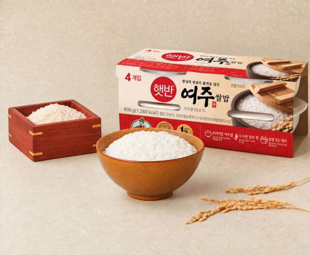 ‘햇반 여주쌀밥’. /CJ제일제당