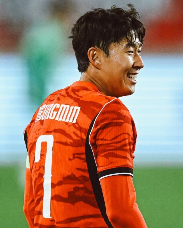 토트넘 홋스퍼가 6일 손흥민의 한국 A매치 최다 득점 단독 1위 등극을 축하했다./토트넘 제공