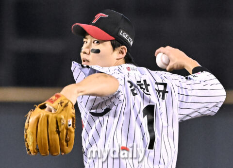 [MD포토] 임찬규, '타오르는 눈빛'