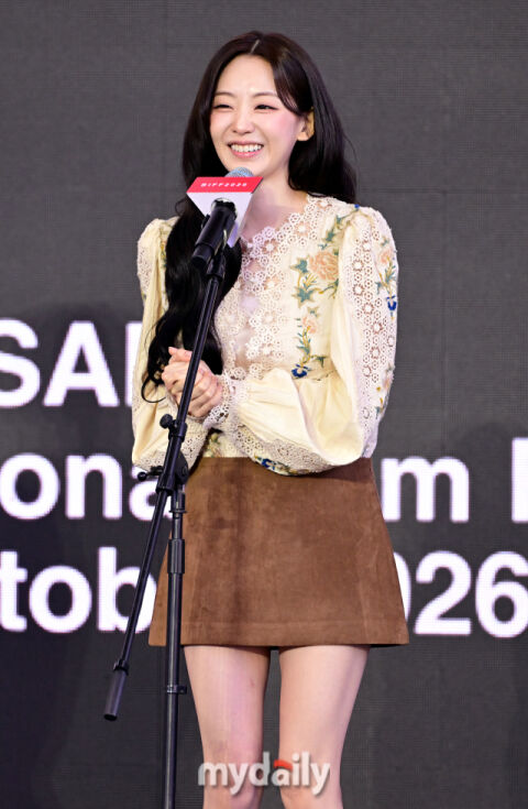 [MD포토] 조이현 '사랑스러운 미소'