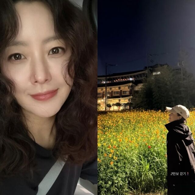배우 김희선./김희선 소셜미디어