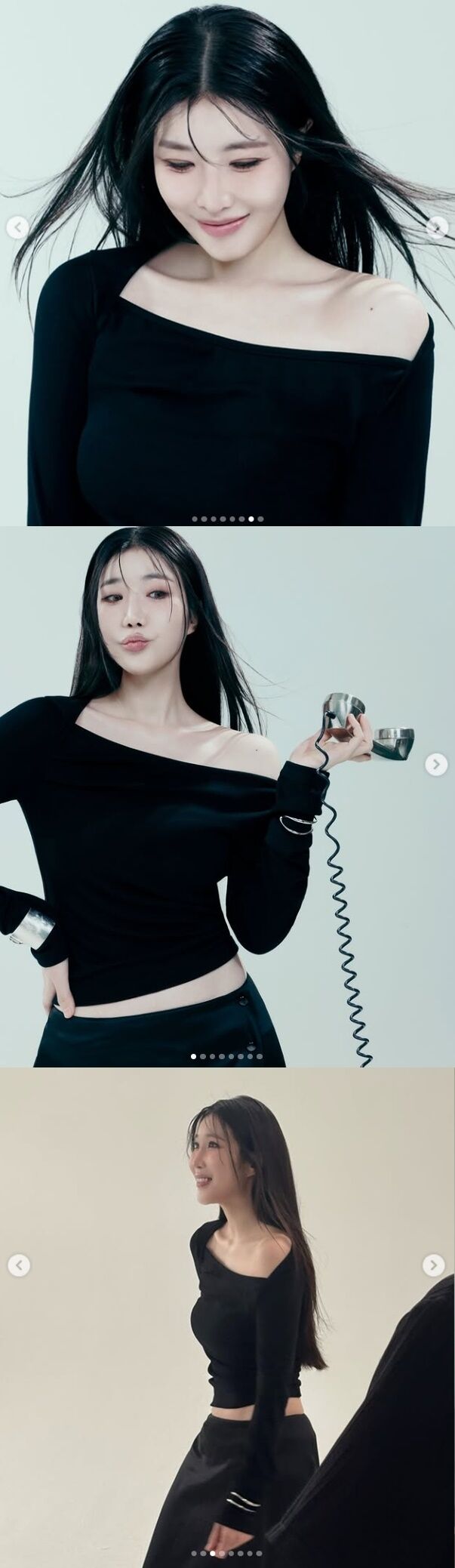 다비치의 이해리(42)가 연말 콘서트를 앞두고 파격적인 비주얼을 공개하며 팬심을 뒤흔들었다. /이해리 소셜미디어