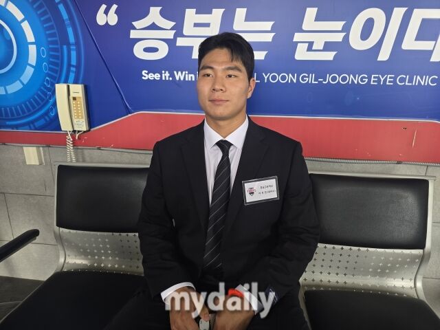 KIA 타이거즈 이호민이 11일 광주 KIA챔피언스필드에서 포즈를 취하고 있다./광주=김진성 기자 kkomag@mydaily.co.kr