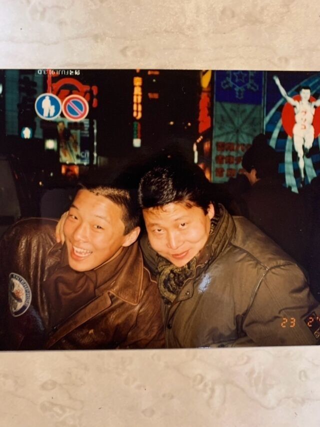 추성훈과 고(故) 유영광 씨./추성훈 인스타그램