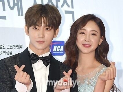 방송인 함소원(오른쪽), 진화. / 마이데일리